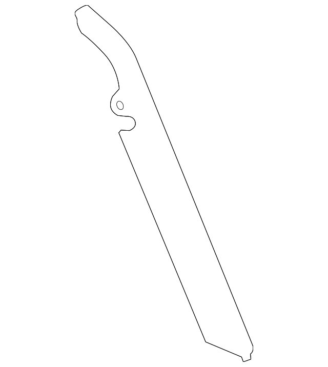 LR060636 Деталь SIDE TRIM, RIGHT