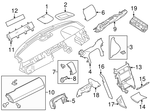 Discovery Sport INSTRUMENT PANEL COMPONENTS
