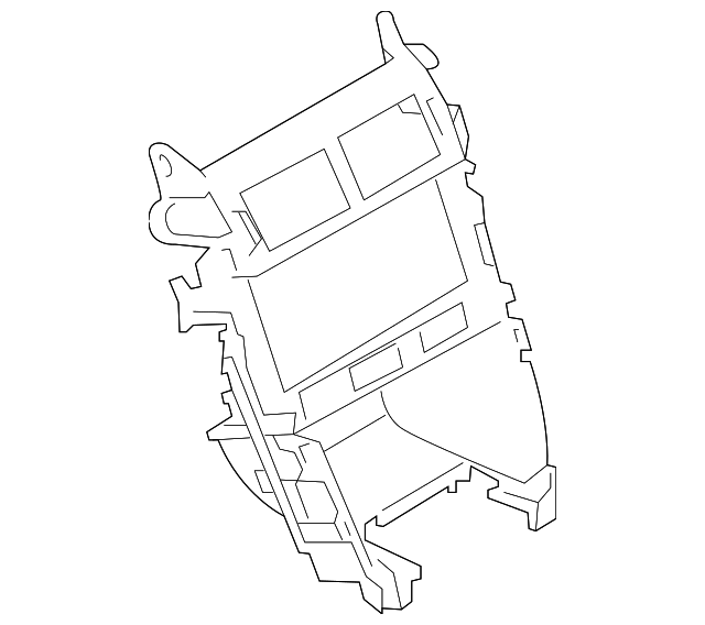 LR072476 Деталь CENTER BEZEL