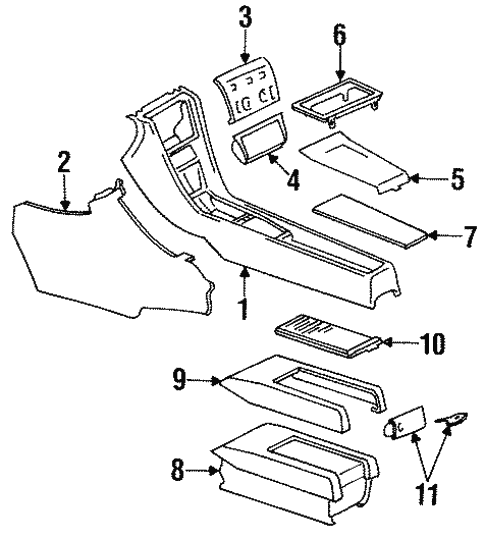 Center for 1994 Mercedes-Benz E 320 #0