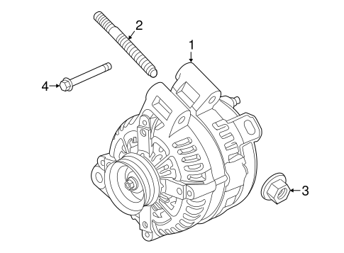 Electrical/Alternator for 2019 GMC Acadia #1