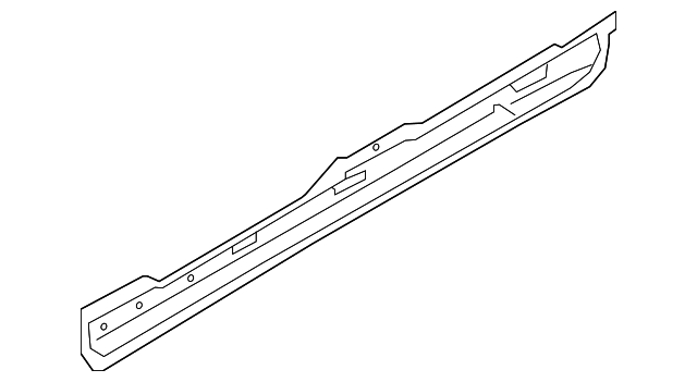 31448455 Деталь INNER ROCKER, LEFT