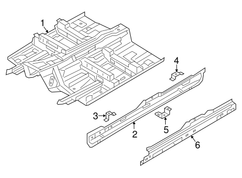 XC90 FLOOR & RAILS