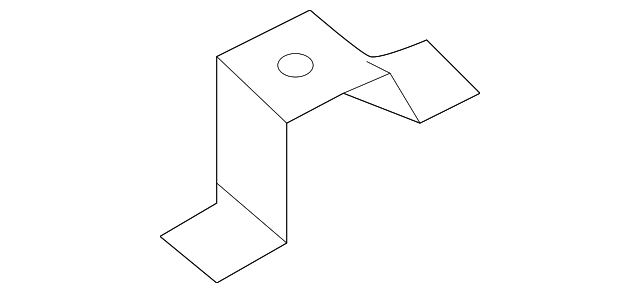 31420040 Деталь INNER ROCKER FRONT BRACKET, LEFT