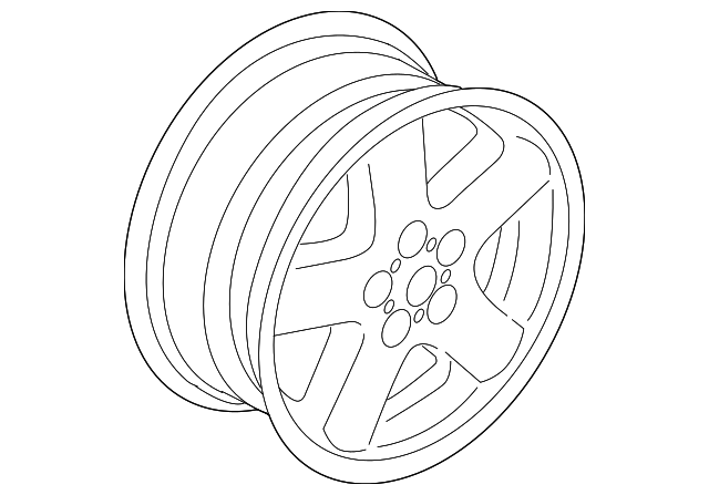 VPLMW0061 WHEEL, ALLOY