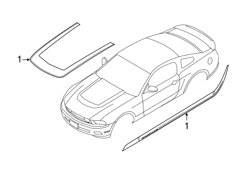 Mustang STRIPE TAPE 8