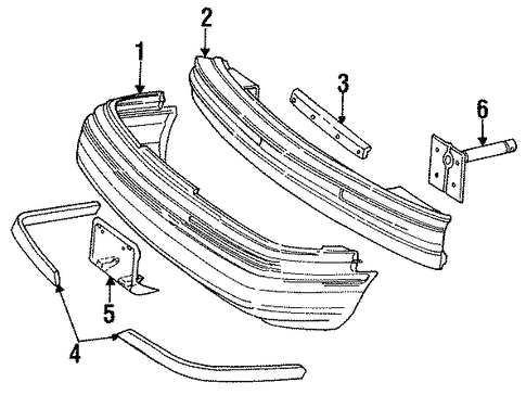 Grand Marquis BUMPER & COMPONENTS - FRONT