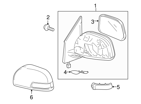 BODY/OUTSIDE MIRRORS for 2010 Toyota RAV4 #2