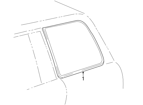 BODY/GLASS & HARDWARE for 1997 Toyota RAV4 #2