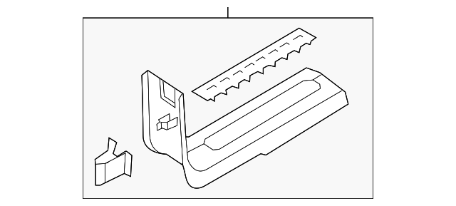 DB5Z-7813208-CC Деталь SCUFF PLATE, RIGHT