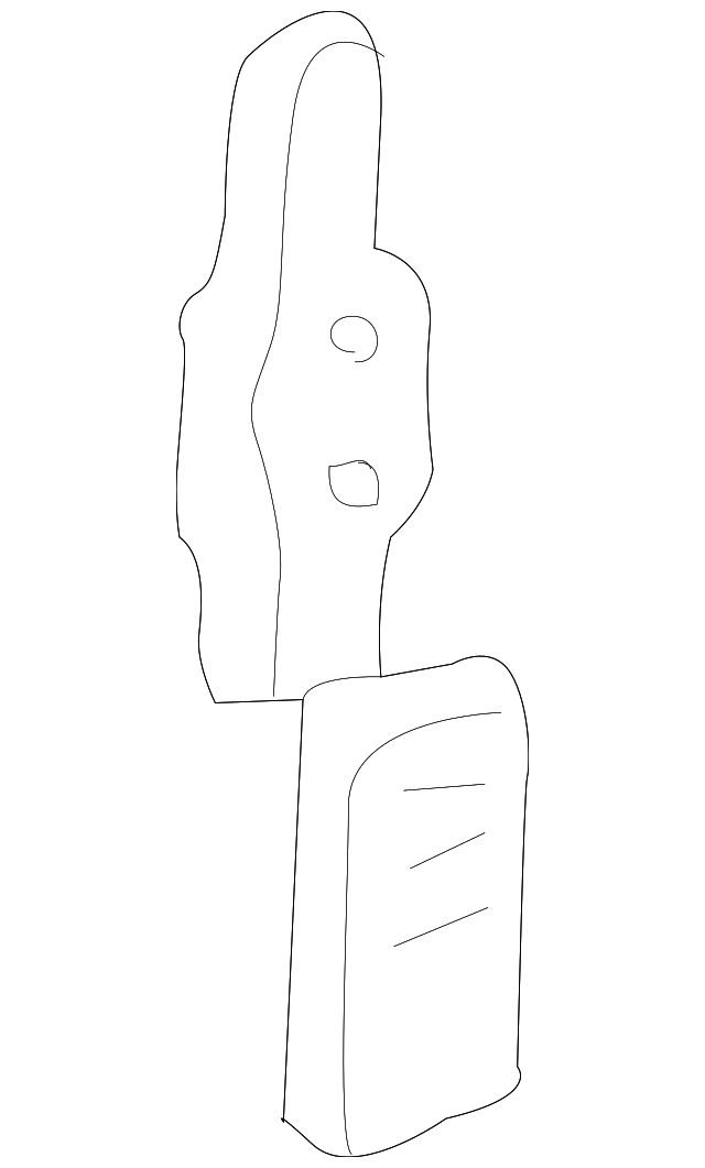 F37Z-1022079-A Деталь REINFORCEMENT, LEFT