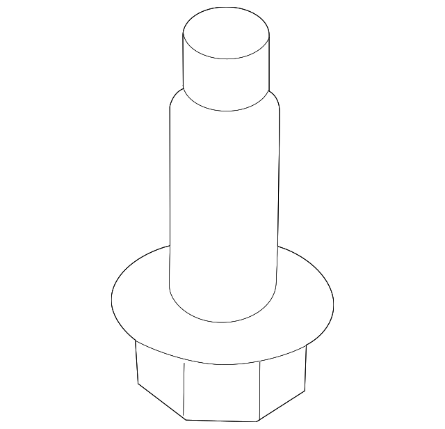 T2R2036 Деталь REAR MOLDING CAP