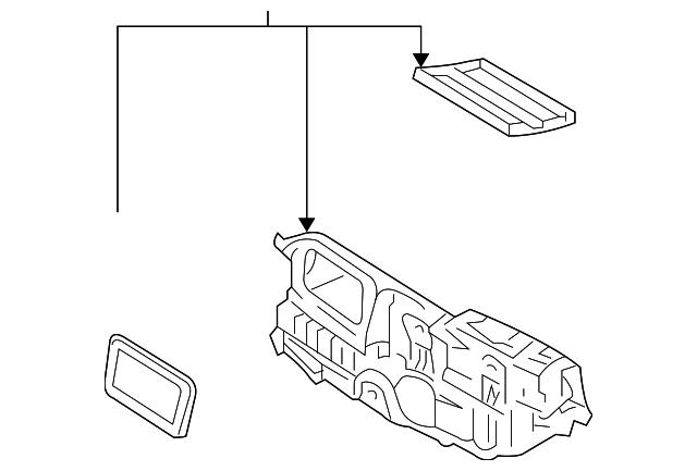 6E5Z-19C974-AA Деталь EVAPORATOR CASE