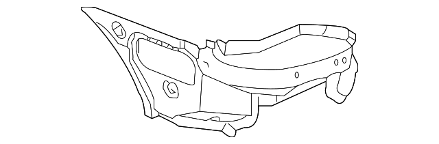 955-502-745-00-GRV Деталь TAIL LAMP POCKET, LEFT