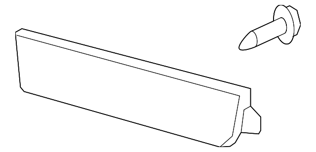 15271117 Деталь SIDE MARKER LAMP, RIGHT
