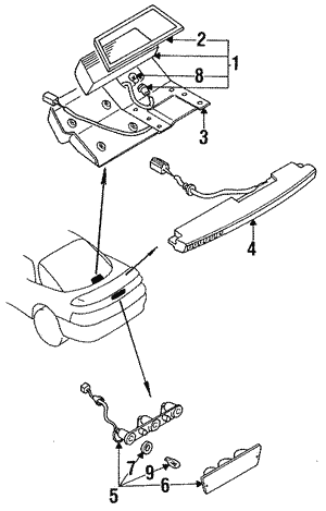 High Mount Lamp High Mount Lamp