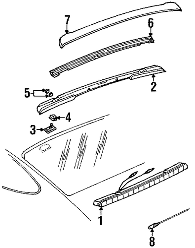 911 HIGH MOUNTED STOP LAMP