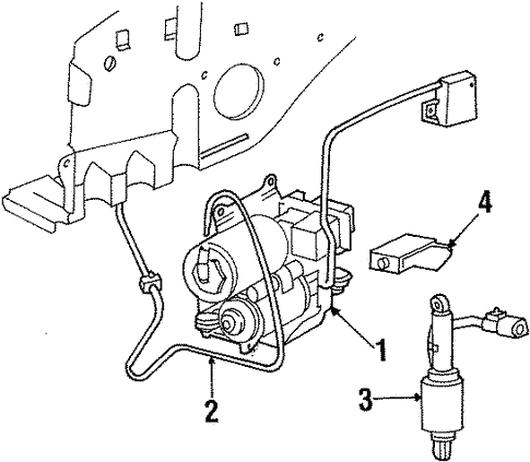 Hydraulic Components for 2000 Ford Windstar #0