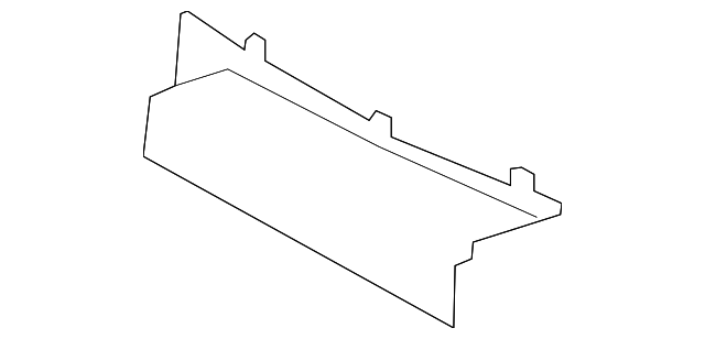 31385837 Деталь CENTER PANEL