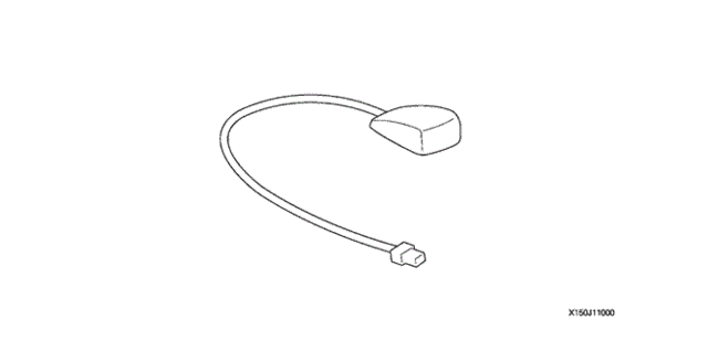 XM Radio Antenna for 2012 Honda CIVIC COUPE #0