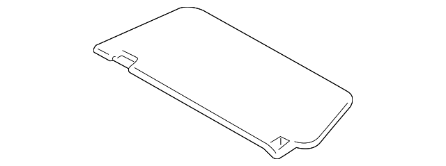 EK4Z-6104105-CA SUNVISOR, LEFT