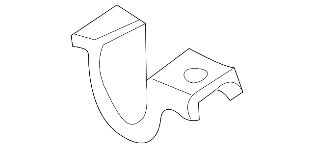 RBU100240 TORSION BAR MOUNT BRACKET, LEFT