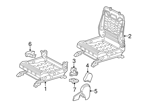 BODY/TRACKS & COMPONENTS for 2007 Toyota Tacoma #2