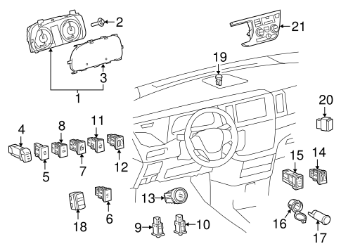 ELECTRICAL/HEATED SEATS for 2016 Toyota Sienna #2