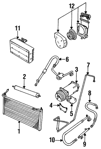 XJS BLOWER MOTOR & FAN