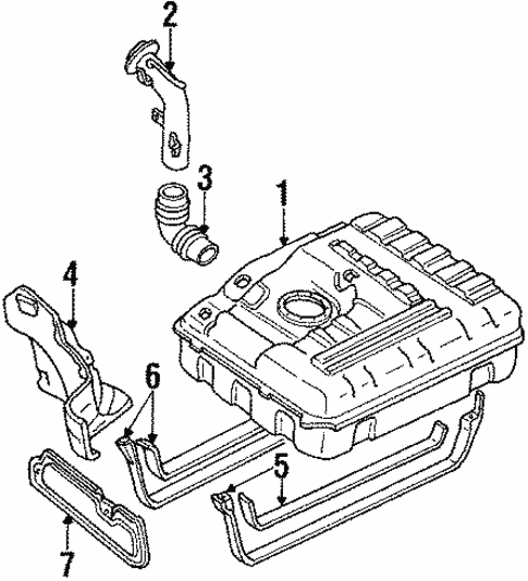 Fuel System Components for 1988 Mazda 929 #0