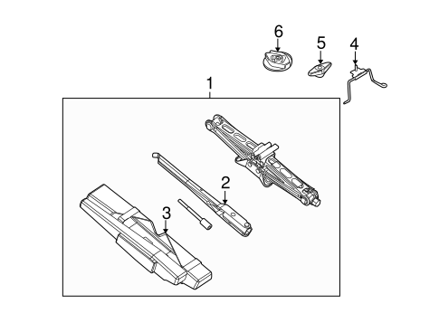 Body/Jack & Components for 2016 Ford Taurus #1