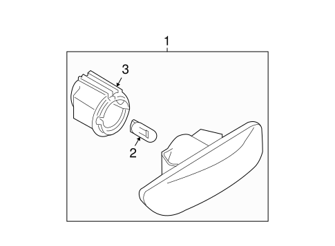 XC90 SIDE REPEATER LAMPS