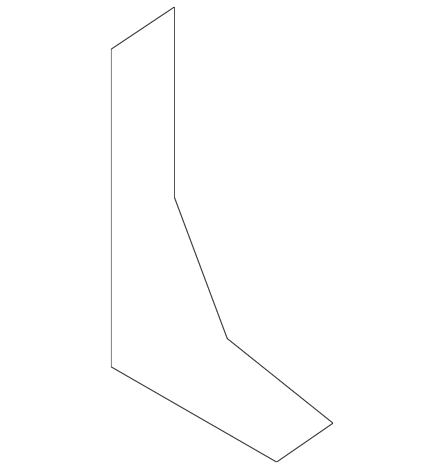 YS4Z-61044G22-CA Деталь INSTRUMENT PANEL LOWER BRACKET, LEFT