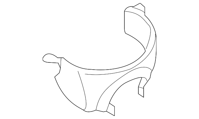 YS4Z-5404644-CAB Деталь LOWER EXTN
