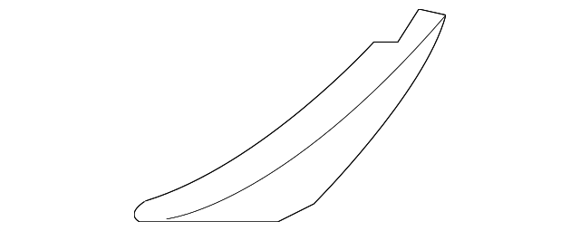 5S4Z-5404480-AAC Деталь LOWER PANEL
