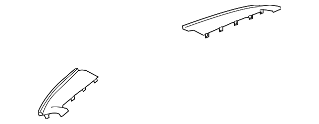 LR052949 Деталь DEFROSTER GRILLE, RIGHT