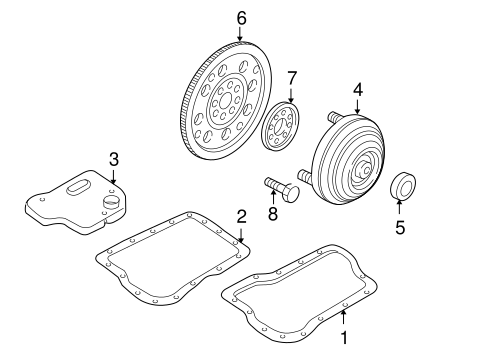 Automatic Transmission for 2000 Mazda MPV #0