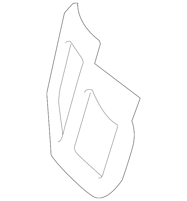 CK4Z-16A238-C Деталь INNER W'STRIP, RIGHT