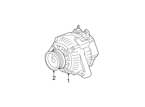 ELECTRICAL/ALTERNATOR for 2012 Toyota Avalon #1