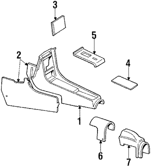 Center for 1987 Mercedes-Benz 560 SL #0