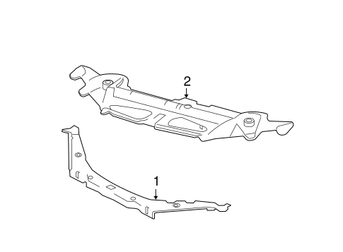 XF RADIATOR SUPPORT