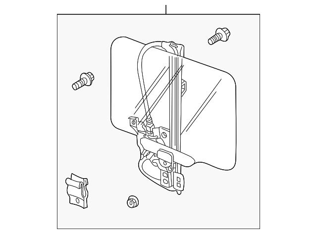CVH101202 Деталь REGULATOR ASSY, RIGHT