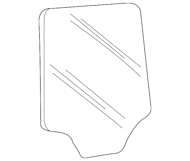 CVB103020 Деталь MOVEABLE GLASS, RIGHT