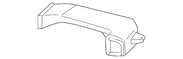 MNC6622BB Деталь DUCT, RIGHT