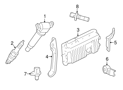 ELECTRICAL/IGNITION SYSTEM for 2015 Toyota Camry #1