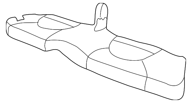 C2N2196LEG Деталь SEAT CUSHION