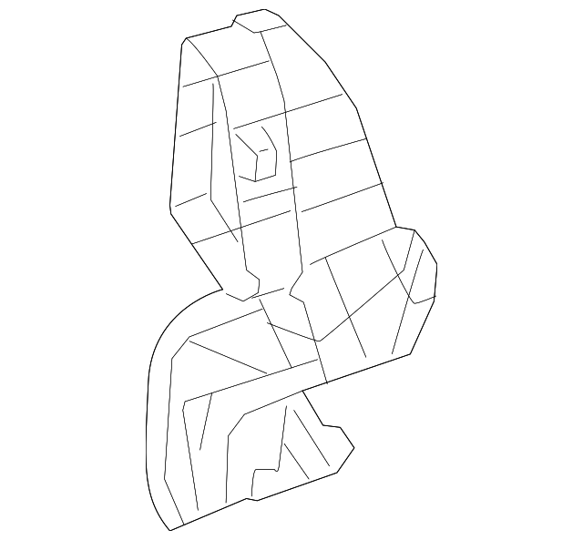 95193251 OUTLET DUCT, RIGHT