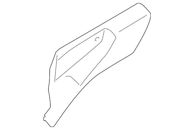 DT1Z-3851942-D Деталь SIDE TRIM, RIGHT