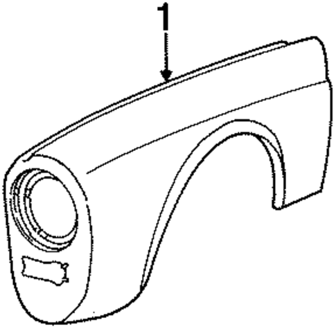 XJ6 FENDER & COMPONENTS