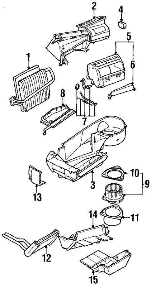Heater for 1992 Saturn SC #0
